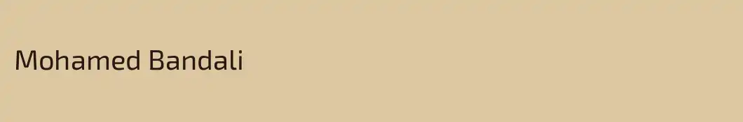 Mohamed Bandali